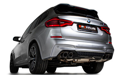 Remus sportuitlaat BMW X3M / Competition F97