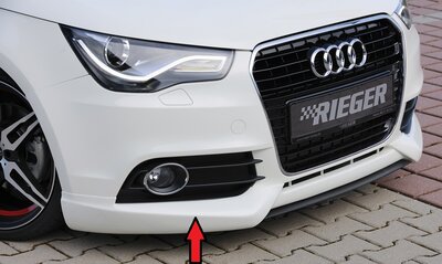 Rieger front spoiler lip Audi A1 8X