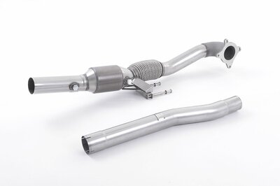 Skoda Octavia vRS 2.0 TSI Milltek Cast Downpipe with HJS High Flow Sports Cat EC Approved:  No