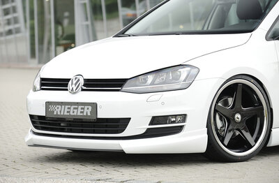 Rieger front spoiler lip Golf 7