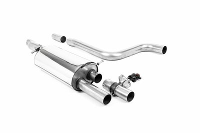 Milltek uitlaat Ford Puma ST 1.5 EcoBoost OPF BACK EXHAUST SYSTEM Cerakote Black Tips