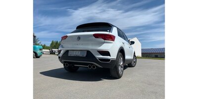 Fox uitlaat VW T-Roc - voorwielaandrijving einddemper rechts/links - 2x90 Typ 16 rechts/links