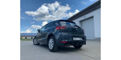 Seat Ibiza 5 - KJ einddemper - 2x80 Typ 25