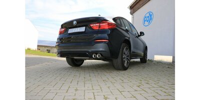 BMW X4 F26 einddemper dwars uitgang rechts/links - 2x90  17 rechts/links