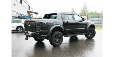 Ford Raptor - dubbele cabine einddemper zijpijp. uitgang aan de rechterkant van het voertuig achter het achterwiel  - 2x115x85  38