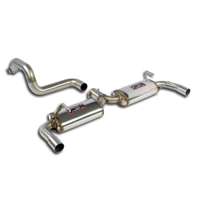 Supersprint Rear exhaust Right - Left &quot;Sport&quot; 595 ABARTH 1.4T &quot;50&deg; Anniversario&quot; (180 Hp) 2013