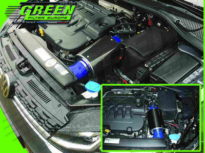 Green Carbon Airbox AUDI A3 + Cabrio (8VA/8VS/8V7) 1.6L TDI Bouwjaar vanaf 12-