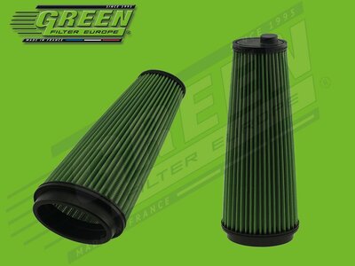 GREEN Vervangingsfilter Kegel Hummer H2 6,0L i V8 Bouwjaar 02&gt;