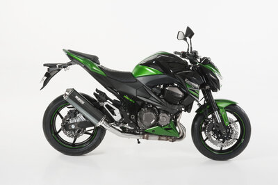 BOS Carbon steel ovaal 120 Slip-on Kawasaki Z 800 Bj. 2013-2016