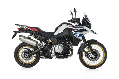 BOS Black Edition Dune Fox Slip-on (hitteschilden zijn niet inbegrepen, kunnen apart besteld worden) BMW F 750 GS /  F 850 GS / Adventure Bj. 2017-2020 Euro4