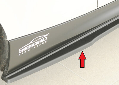 Rieger Tuning sideskirt aanzetstuk BMW 2-Serie F22/F23 voor originele M-pakket sideskirt