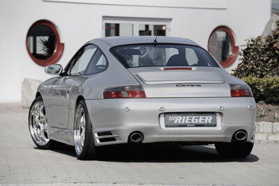 Rieger Tuning achterbumper verlenging Porsche 911 (996)