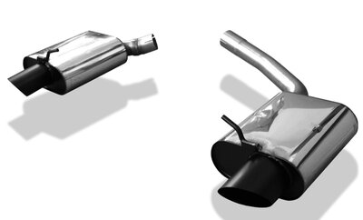 Rieger Tuning uitlaatdemper, links, rechts, met Y-Adapter Audi A5 [B8] 2,0l TFSI 132/155kW 2,7l TDI 140kW; 3,0l TDI 176kW