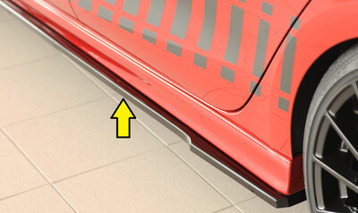 Rieger Tuning sideskirt aanzetstuk Cupra Leon [KL] voor RIEGER-sideskirt 27051/88223