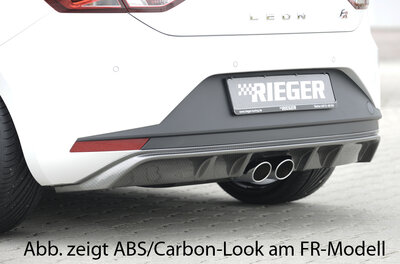 Rieger Tuning achterbumper verlenging Seat Leon 5F