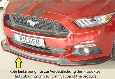 Rieger Tuning voorsplitter Ford Mustang Voor originele GT-voorbumper