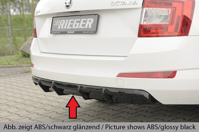 Rieger Tuning diffuser Skoda Octavia 5E