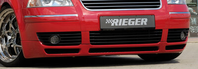 Rieger Tuning voorspoiler lip VW Passat (3B/G)