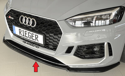 Rieger Tuning splitter Audi RS5 [B9] voor originele RS5-voorbumper