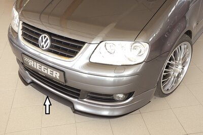 Rieger Tuning splitter VW Touran (1T) voor front spoiler lip 59201