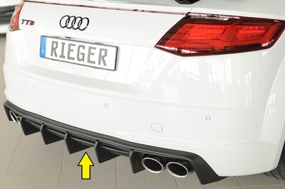 Rieger Tuning diffuser Audi TT / TTS [8J]