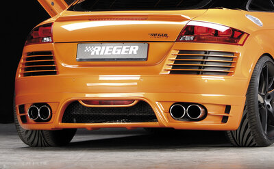 Rieger Tuning achterbumper Audi TT [8J]