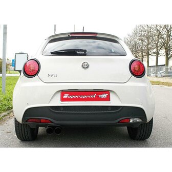 Supersprint exhaust for ALFA ROMEO MiTo 1.4i T MultiAir Veloce (170 Hp)  2016 - 2018 