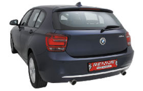 Remus Sportuitlaat BMW 1-Serie [F20/F21] Hatchback Einddemper L/R met eindstyling