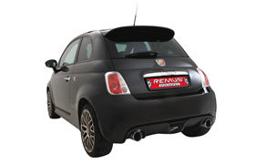 Fiat Abarth 500 sportuitlaat remus