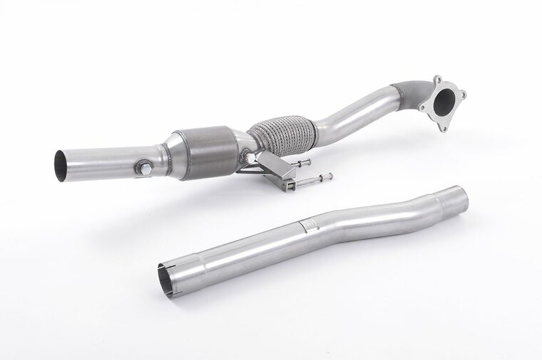 Audi A3 2.0T FSI quattro 5 door SportBack Milltek Cast Downpipe with HJS High Flow Sports Cat EC Approved:  No