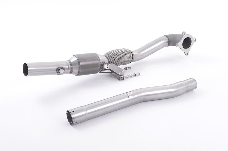 Skoda Octavia vRS 2.0 TSI Milltek Cast Downpipe with HJS High Flow Sports Cat EC Approved:  No