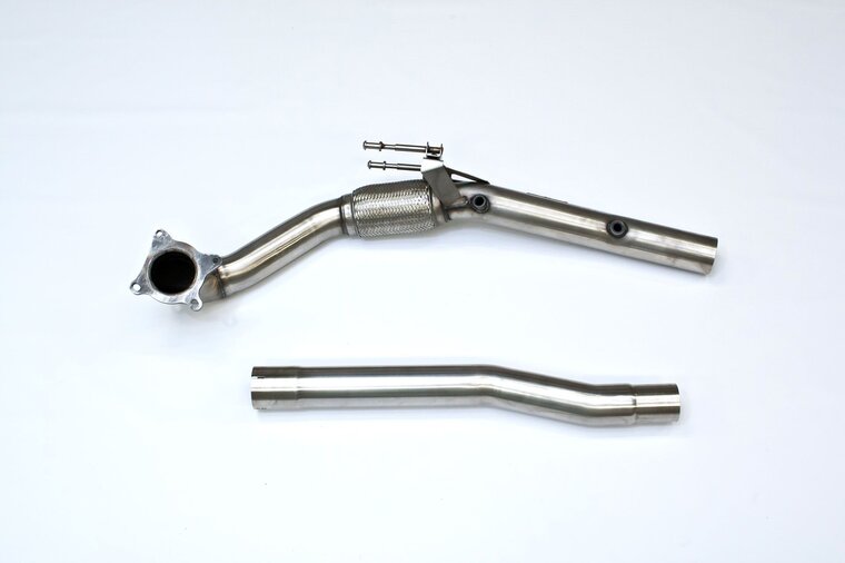 Volkswagen Jetta Mk5 GLI 2.0T FSI Milltek Large-bore Downpipe and De-cat EC Approved:  No