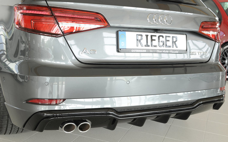 audi a3 8v sportback facelift diffuser