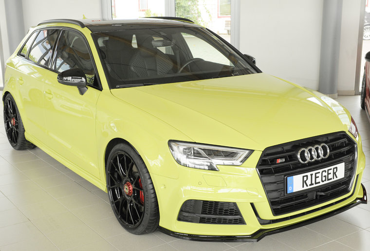 spoiler lip audi s3 sportback facelift