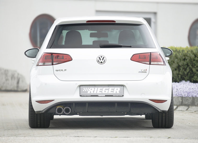 Diffuser VW Golf 7 AU Glanzend zwart