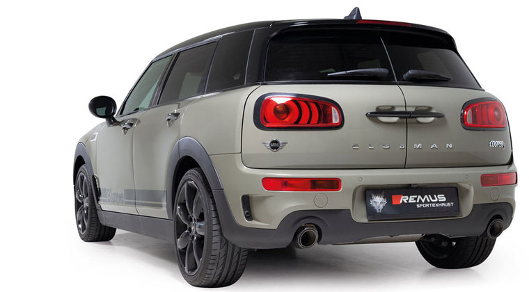 Remus uitlaat Mini Clubman Cooper S [F54] Einddemper