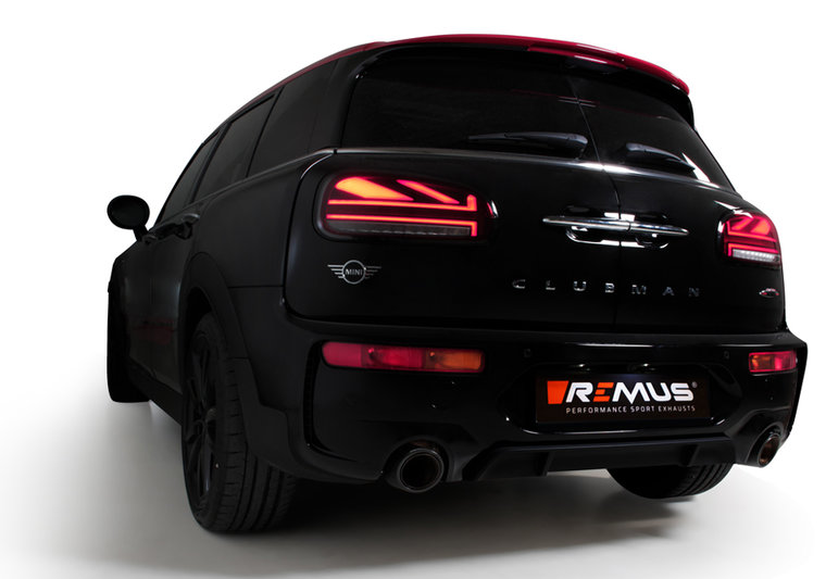 remus uitlaat Mini Clubman JCW F54 met GPF