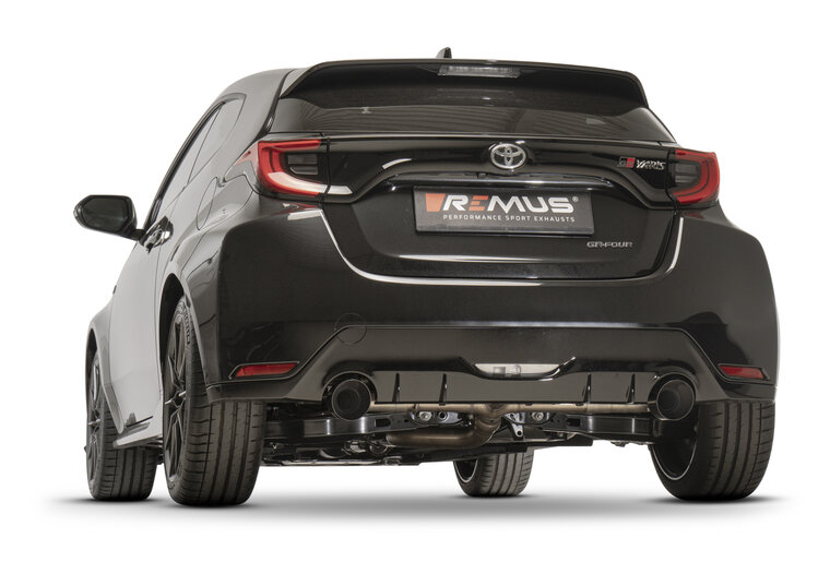 Remus sportuitlaat Toyota Yaris GR [G16E] Racing GPF-Back system