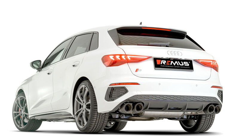 Remus Racing exhaust Audi S3 [8Y] Sportback