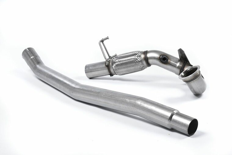 Volkswagen Jetta Mk7 (MQB) GLi 2.0T Milltek Large-bore Downpipe and De-cat EC Approved:  No