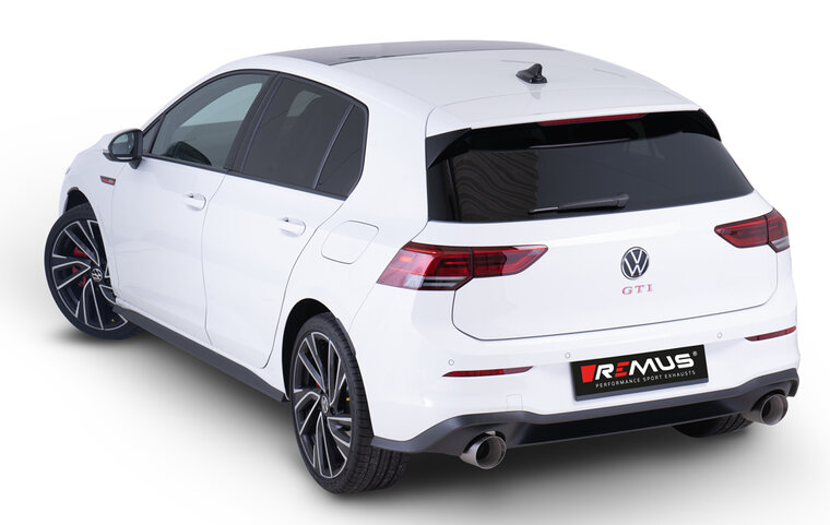 Remus uitlaat Golf 8 GTi Clubsport Einddemper