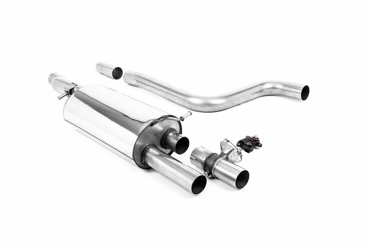 Milltek uitlaat Ford Puma ST 1.5 EcoBoost OPF BACK EXHAUST SYSTEM Polished GT Tips