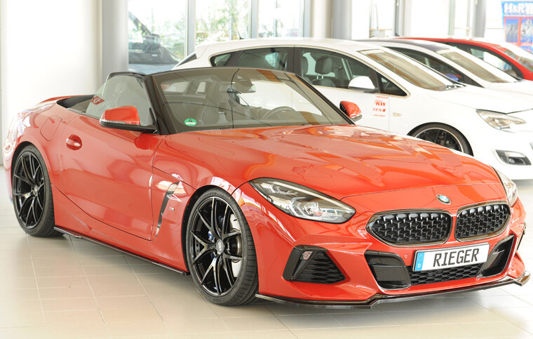 Rieger Spoilerzwaard Glanzend zwart BMW  Z4 G29 Roadster