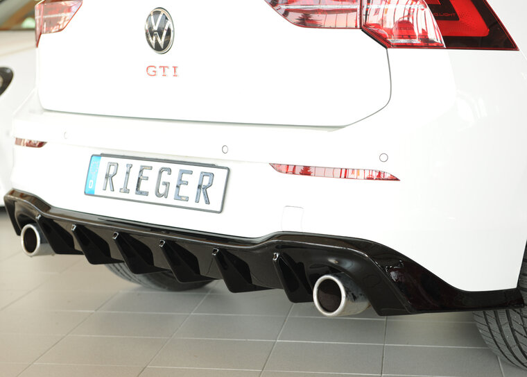 Rieger diffuser Golf 8 GTi