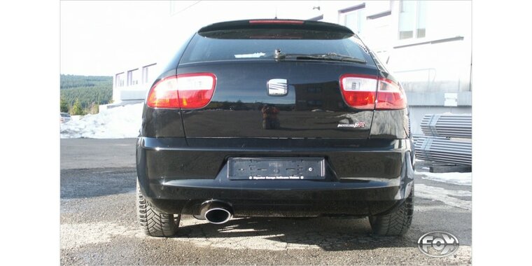 Sportuitlaat Seat Leon Cupra R Typ 1M Einddemper &Oslash; 70 - 140x90 Typ 44