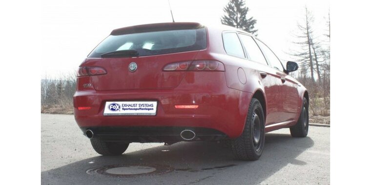 Alfa Romeo 159/ Alfa Romeo 159 Sportwagon einddemper rechts/links - 115x85  38 rechts/links