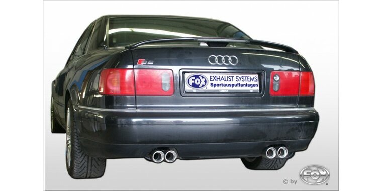 Audi A8/ S8  D2 - zonder trekhaak einddemper rechts/links - 2x76  17 rechts/links