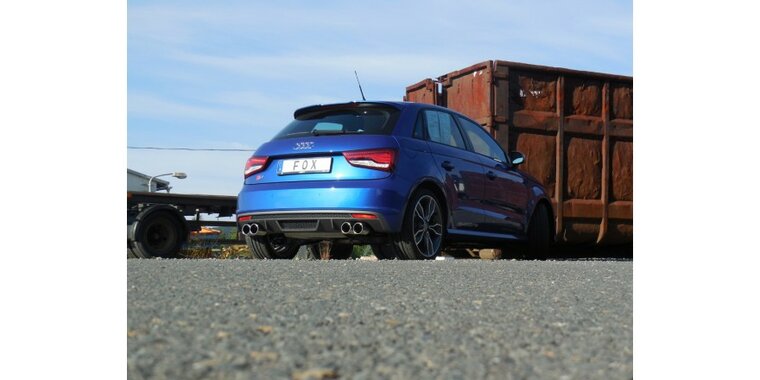 Audi S1 quattro einddemper uitgang rechts/links - 2x90  12 rechts/links