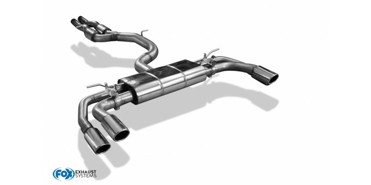 CUPRA Formentor 4x4 - VZ5 einddemper met 2 uitlaatkleppen  - 2x88x74  32 rechts/links en voordemper