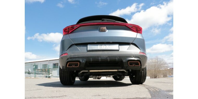 Cupra Formentor 4x2 einddemper uitgang rechts/links